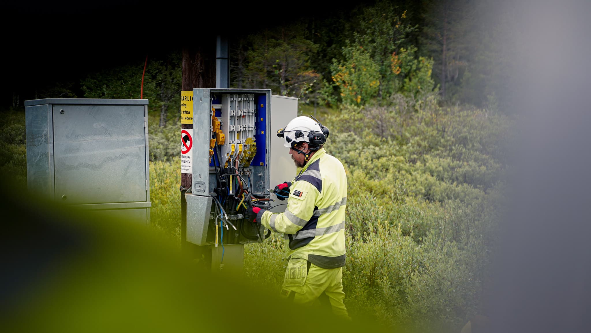 BTEA nyansluter fastigheter till elnätet. Anmäl till oss om du vill ansluta din fastighet till vårt elnät.